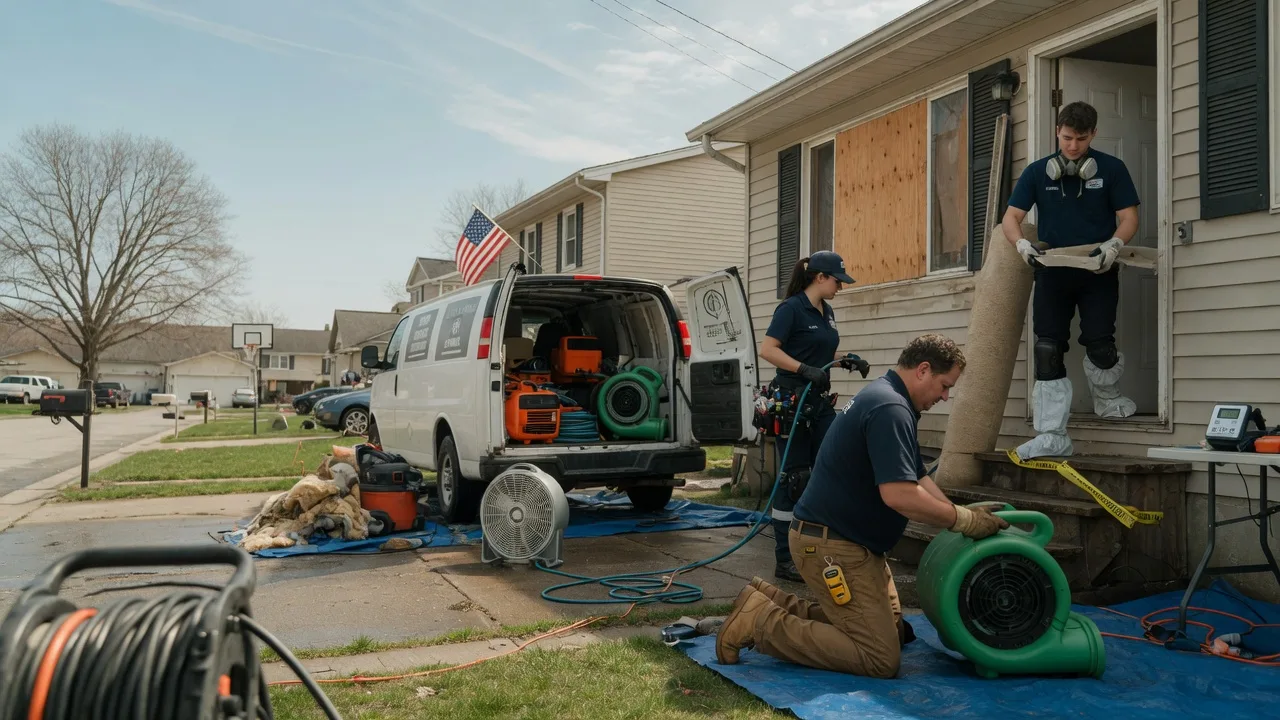 Water Damage Restoration in Botkins, OH near me